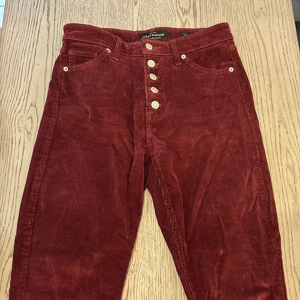 Lucky Brand Bridgette Skinny Corduroy